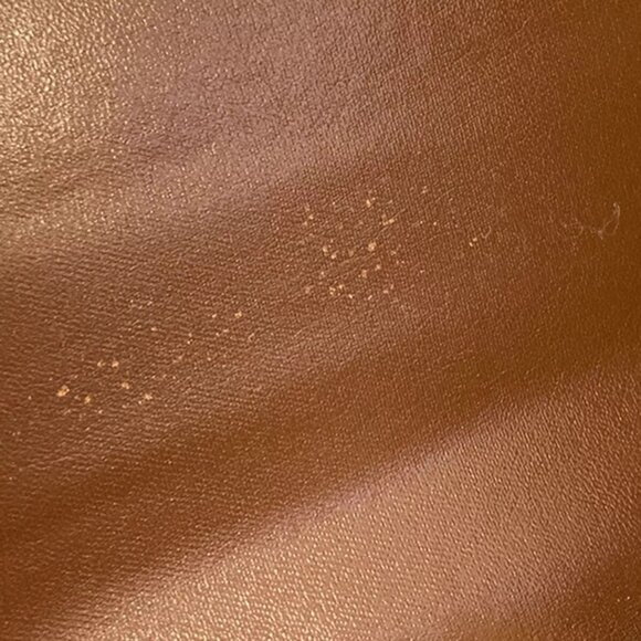 Burberrys Logo Nova Check Top Handle Hand Bag Leather Brown GHW - Picture 3 of 16